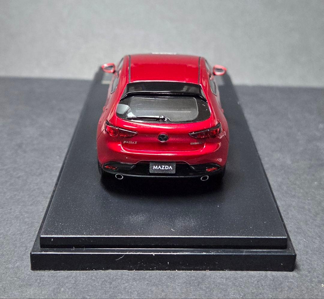 イ*き様 マツダ3 1/43 モデルカー ソウルレッドクリスタルメタリック ディ