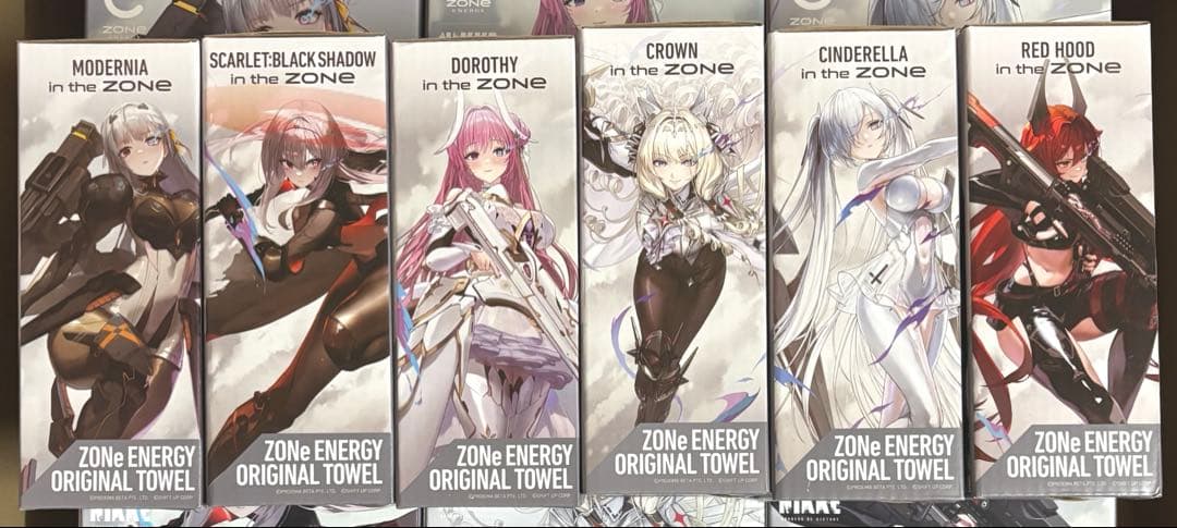 NIKKE ZONEコラボ タオル 第1弾 コンプ