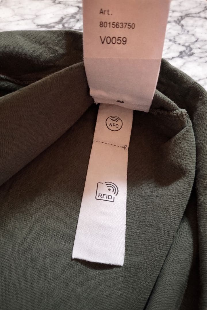 Stone  スウェット カーキ