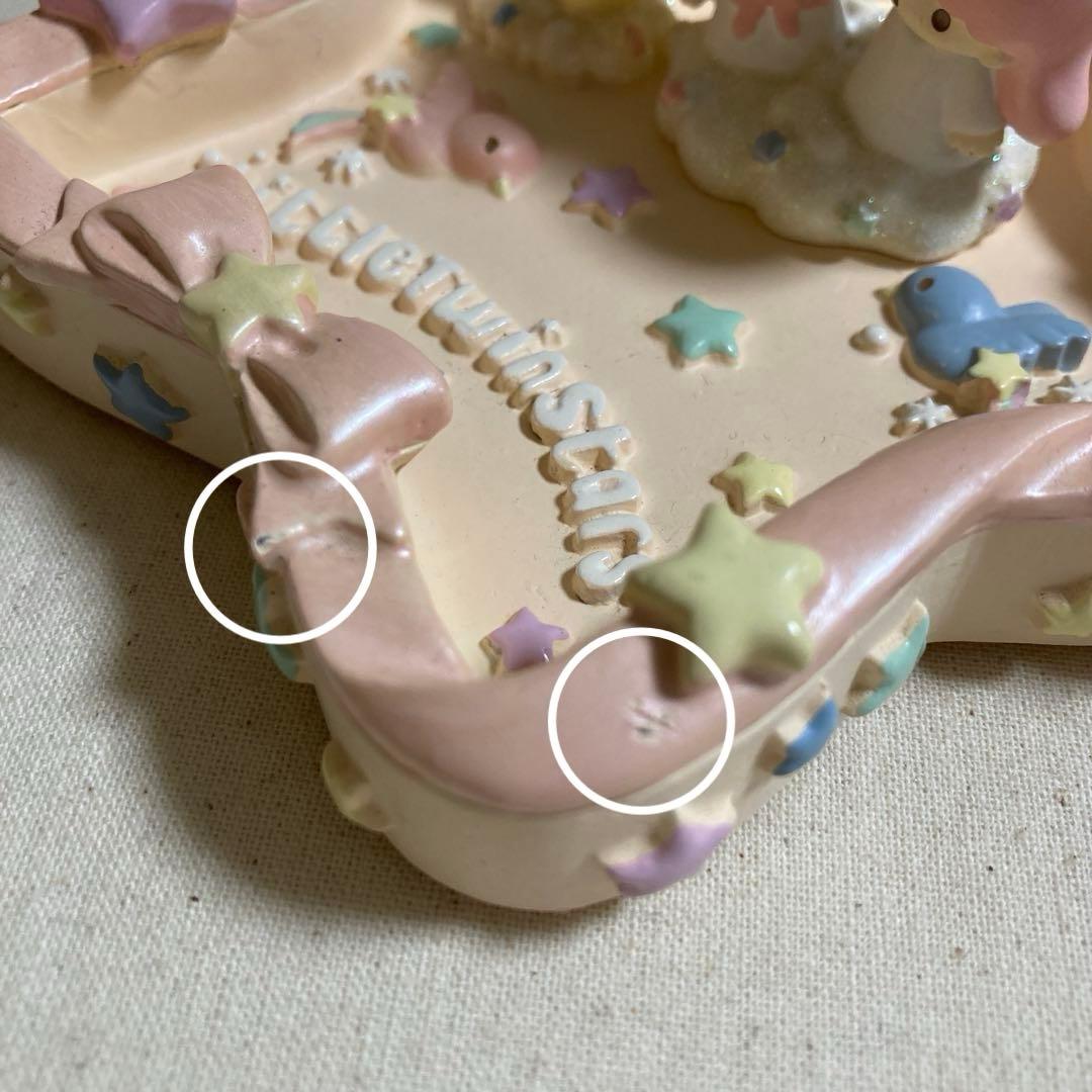 3点セット★キキララ★トレイ　小物入れ　スタンドミラー　2013年　陶器　レア