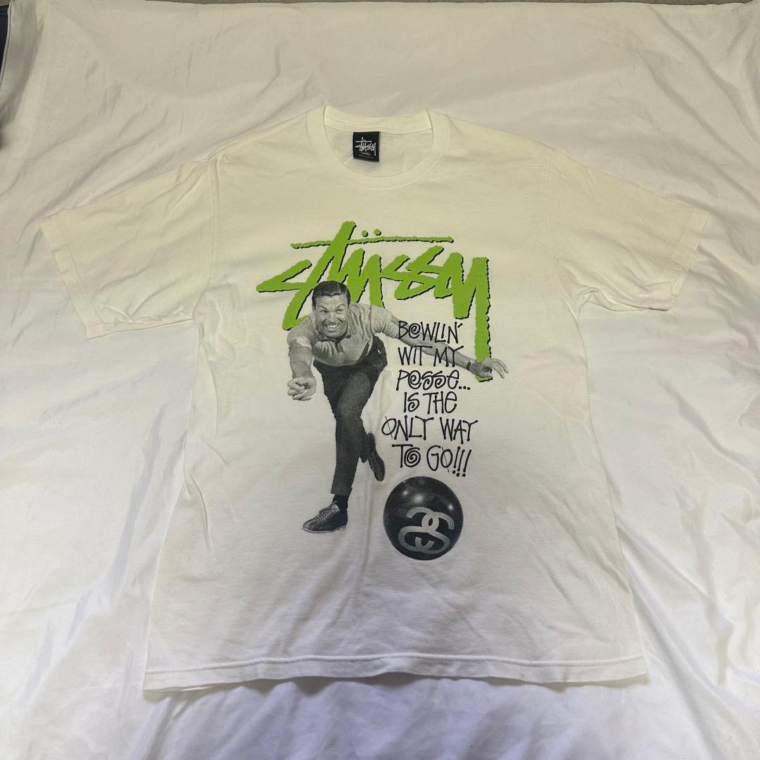 『ボブ』stussy半袖tシャツS ロゴ入り