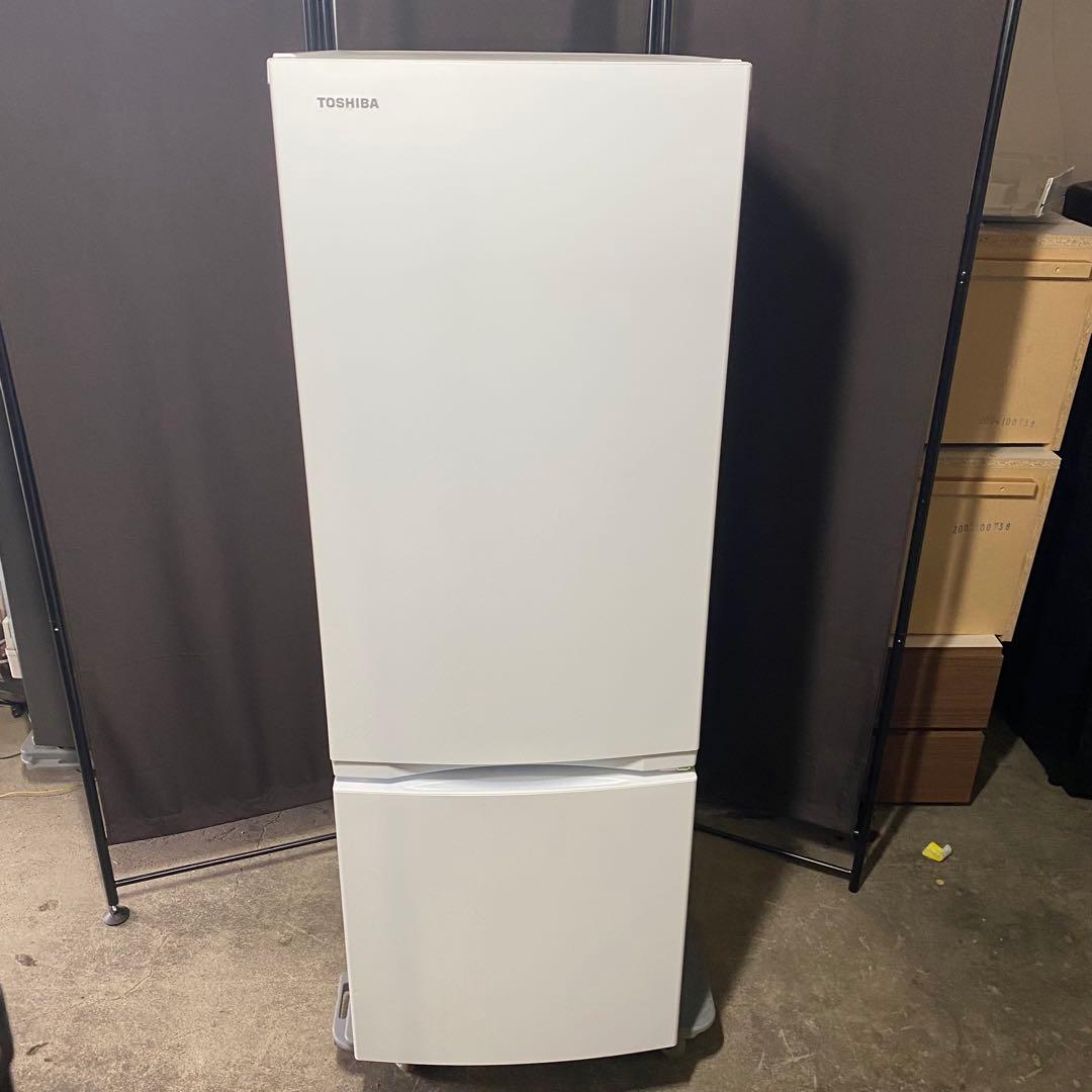 2024年製 美品 東芝 GR-V17BS(W) 2ドア冷蔵庫 170L