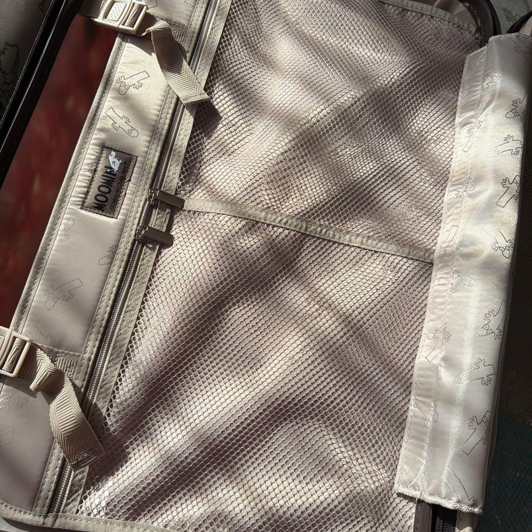 未使用 訳ありリトルミィ スーツケース L ペイズリー 赤 ムーミン