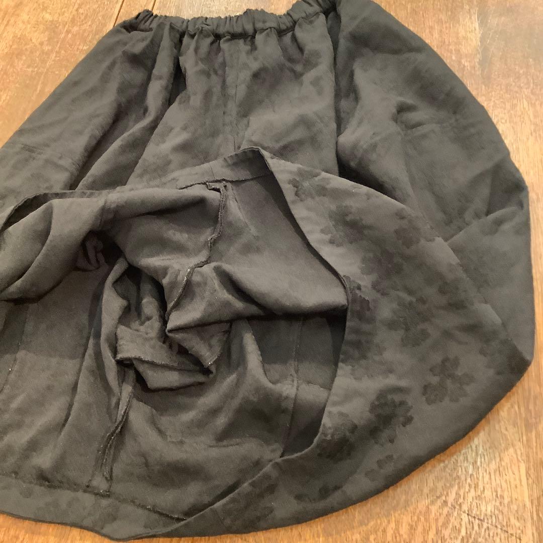 COMME des GARCONS コムコム　花刺繍バルーンパンツ　サイズXS