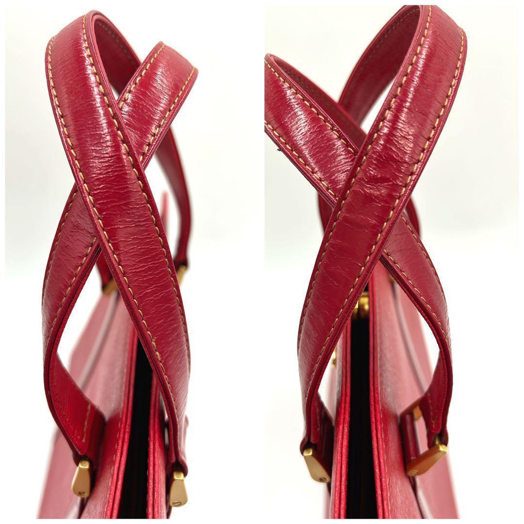 Burberrys バーバリーズ ハンドバッグ ノバチェック レッド　美品