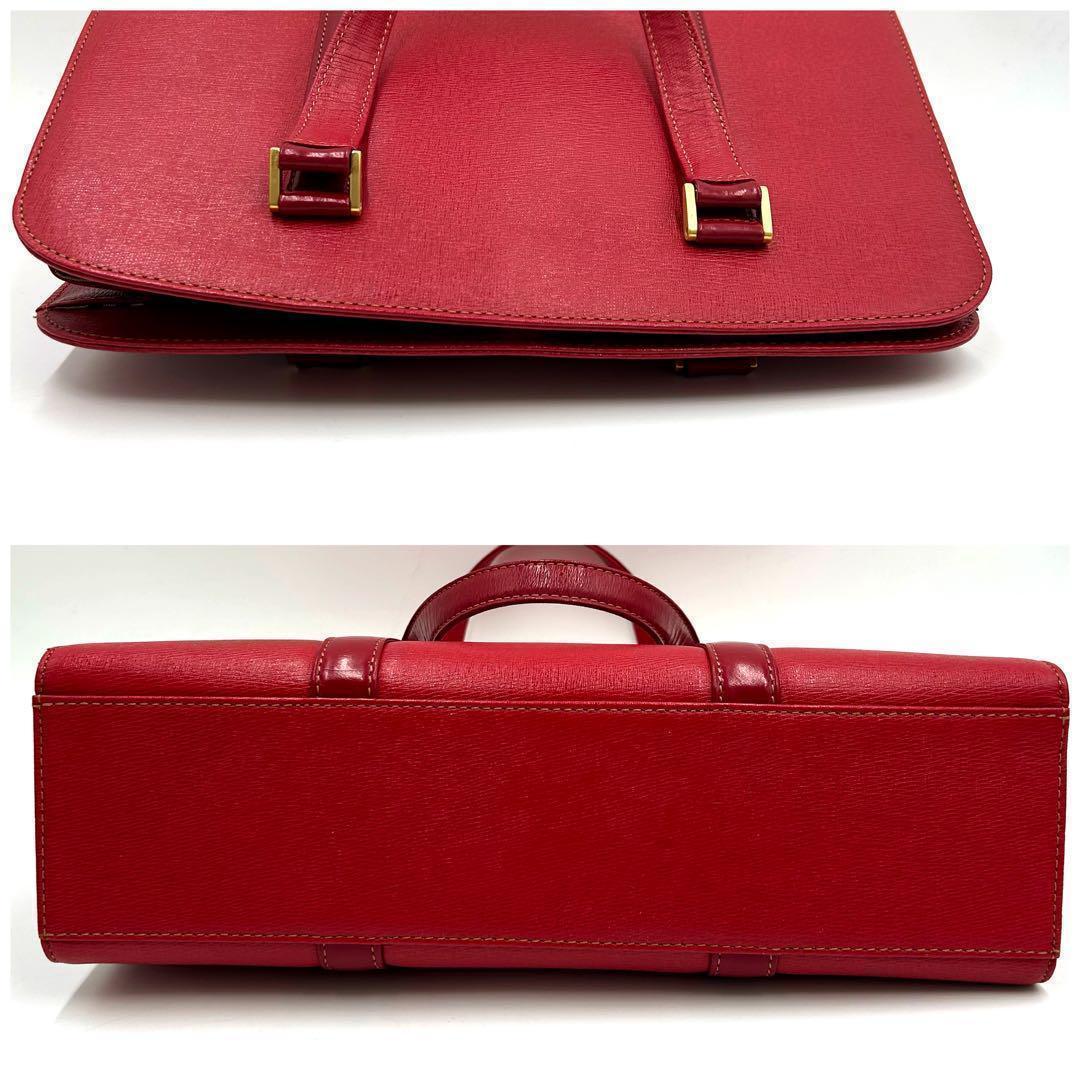 Burberrys バーバリーズ ハンドバッグ ノバチェック レッド　美品