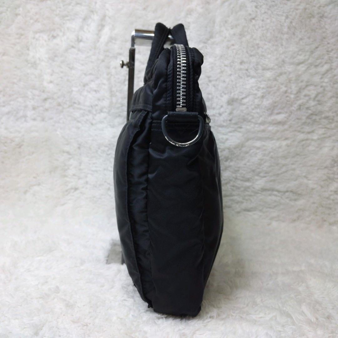 【美品】PORTER タンカー ブリーフケース ブラック 2way A4 通勤