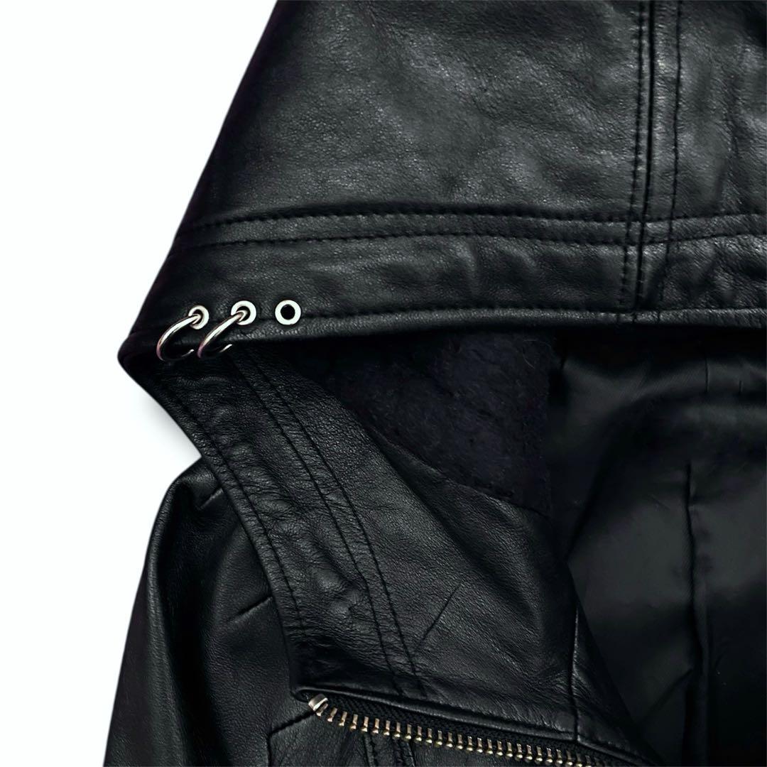 ジャケット・アウター 00s BOA HOODED CUSTOM LEATHEAR JACKET