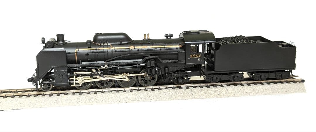D51 蒸気機関車 鉄道模型 スパイクモデル 総合キット