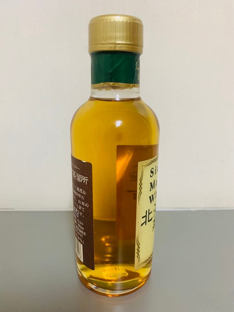 北海道余市10年シングルモルトウイスキーボトル 180ml-43%