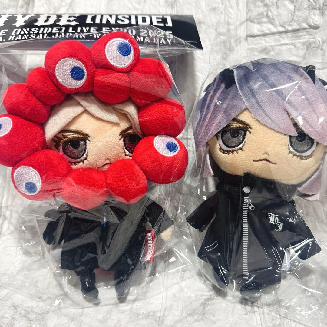 HYDE 2025 STUFFED KEYCHAIN ぬいぐるみ　セット　万博