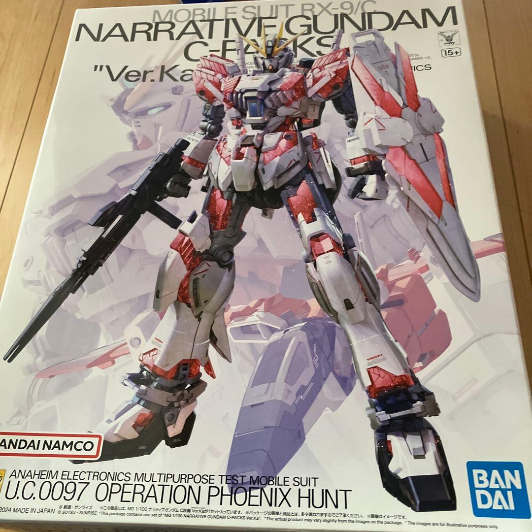 MG 1/100 ナラティブガンダム C装備 Ver.Ka