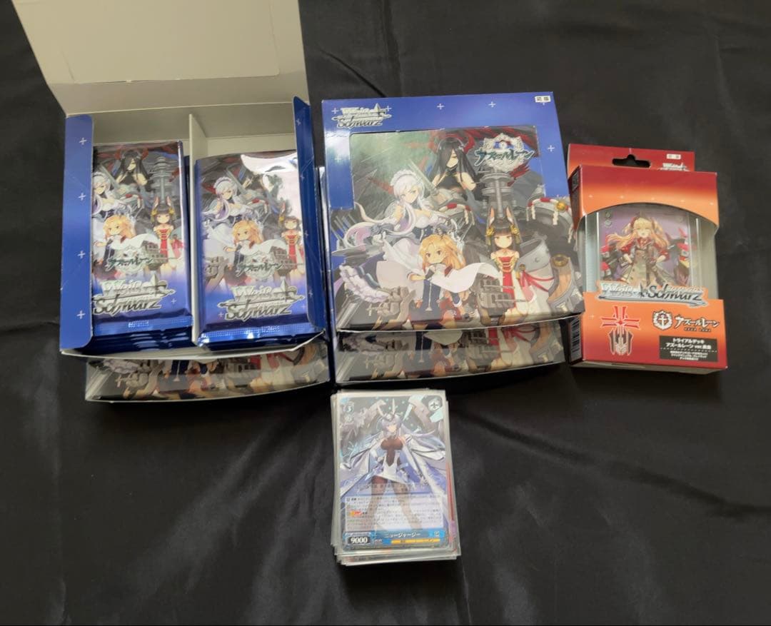 アズールレーン　ヴァイスシュバルツ　第一弾　ザラSP など カード 約500枚