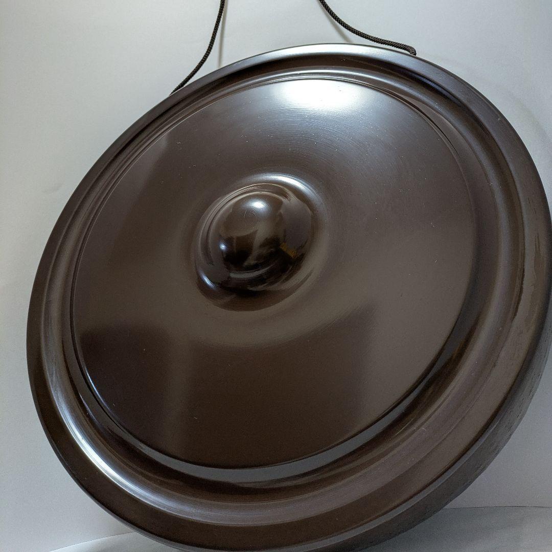 銅鑼　尺二　上　銅製　打棒　茶道具　ご案内