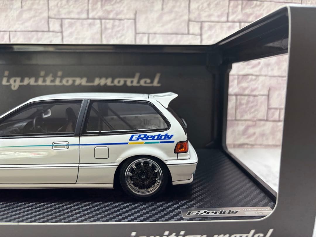 1/18イグニッションモデル　ホンダシビック【新品】大阪環状族　なにわ友あれ