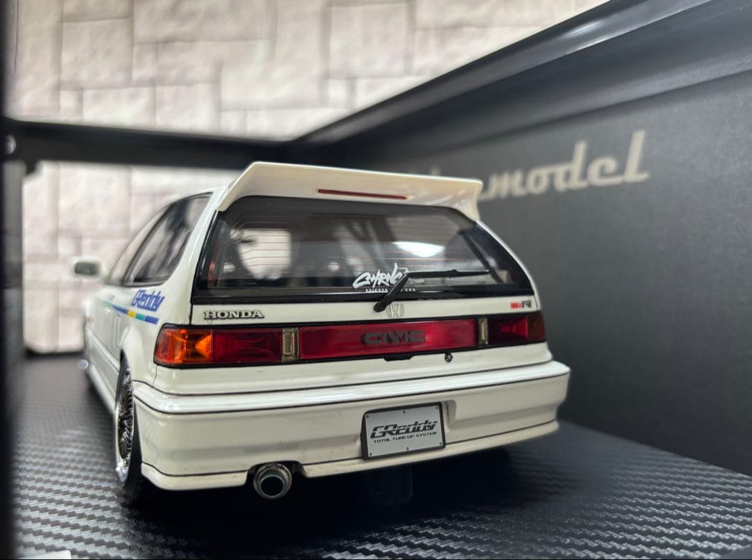 1/18イグニッションモデル　ホンダシビック【新品】大阪環状族　なにわ友あれ
