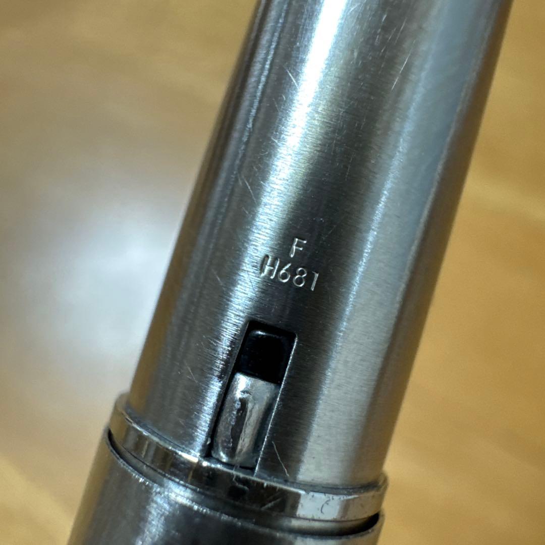 廃盤 PILOT パイロット Myu ミュー 万年筆 F H681 ペン先一体型