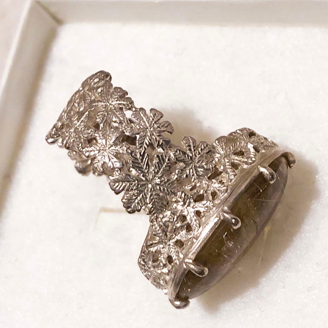 ジィオデシック　サロンドミネラル　￼ビーナスルチルクオーツ￼リング