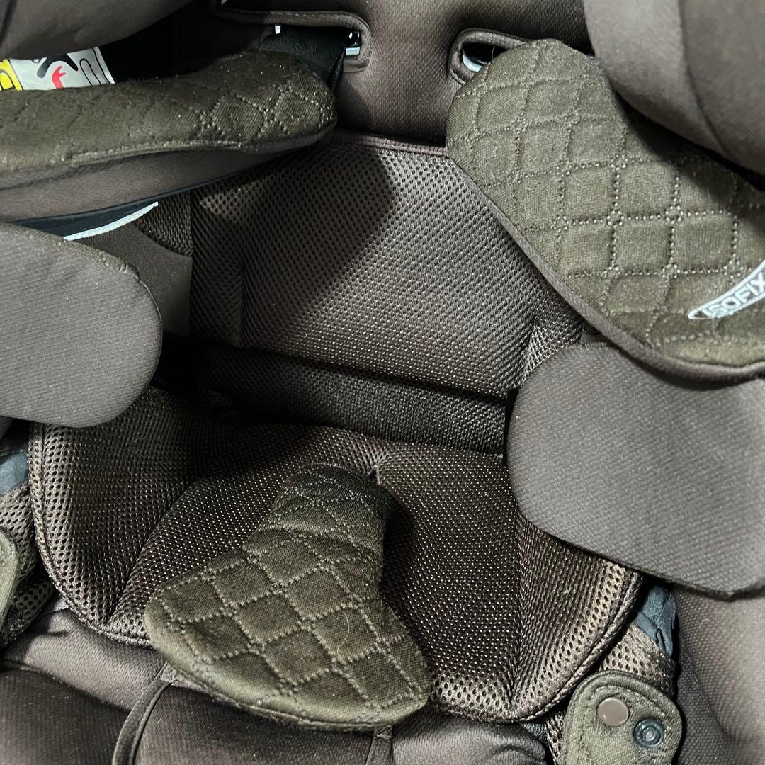 美品☆アップリカチャイルドシート フラディアグロウisofix DX