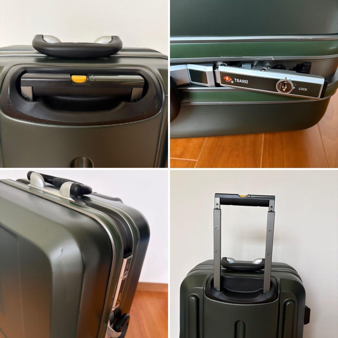 innovatorスーツケースINV22E ポーチ ステッカー収納袋タグ有54L