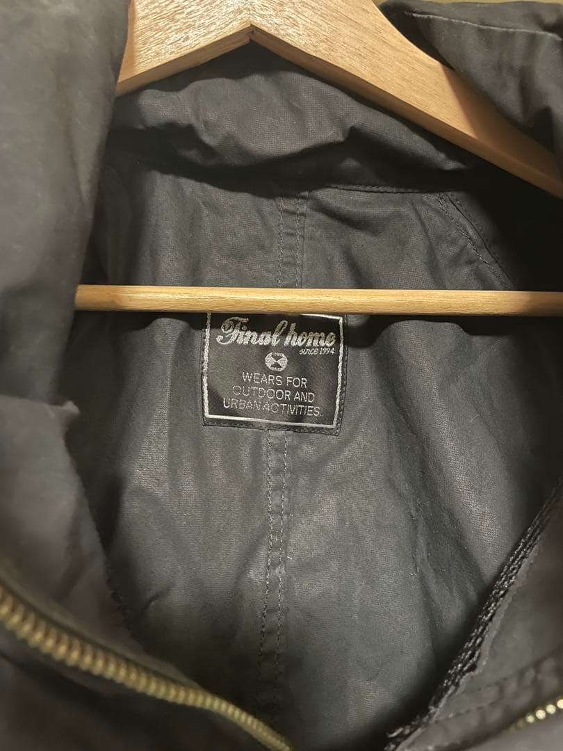 final  多重ジップジャケット M ブラック ファイナルホーム