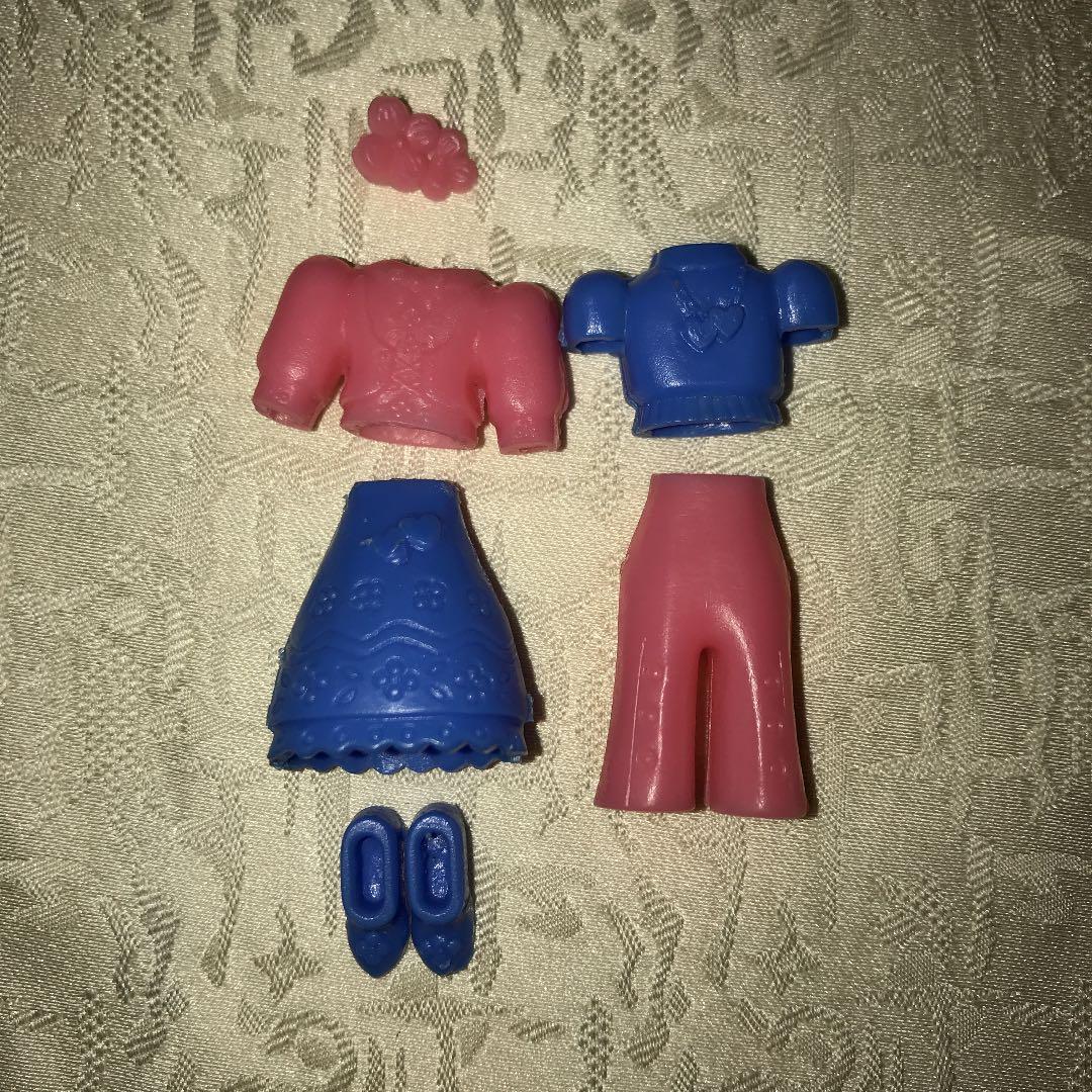 グリコおまけ　昭和　レトロ　パピーちゃん(スイス民族ドレス　パンタロンルック)