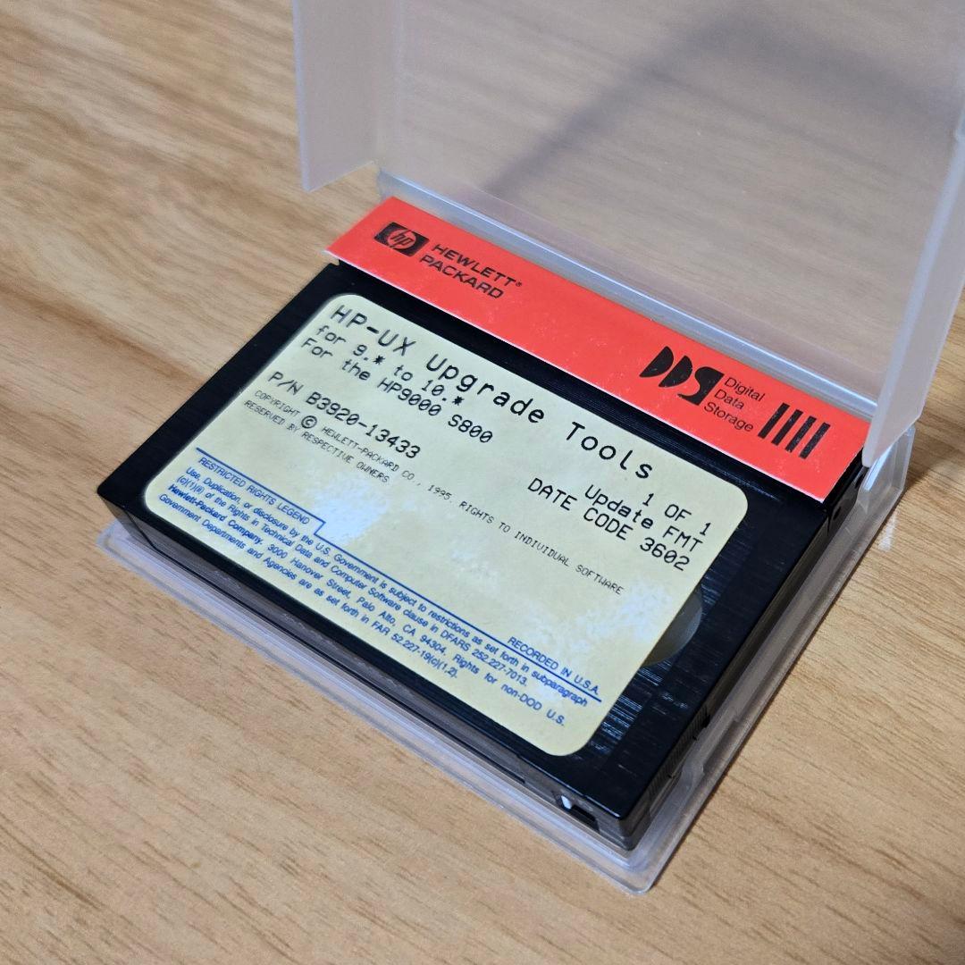 HP-UX HP9000 S800 開発者ツール DAT DDSテープ