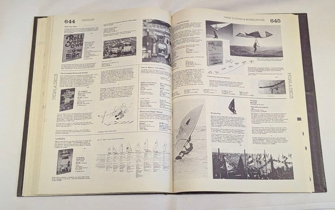 Whole Earth Epilog ホールアース カタログ ハードカバー版