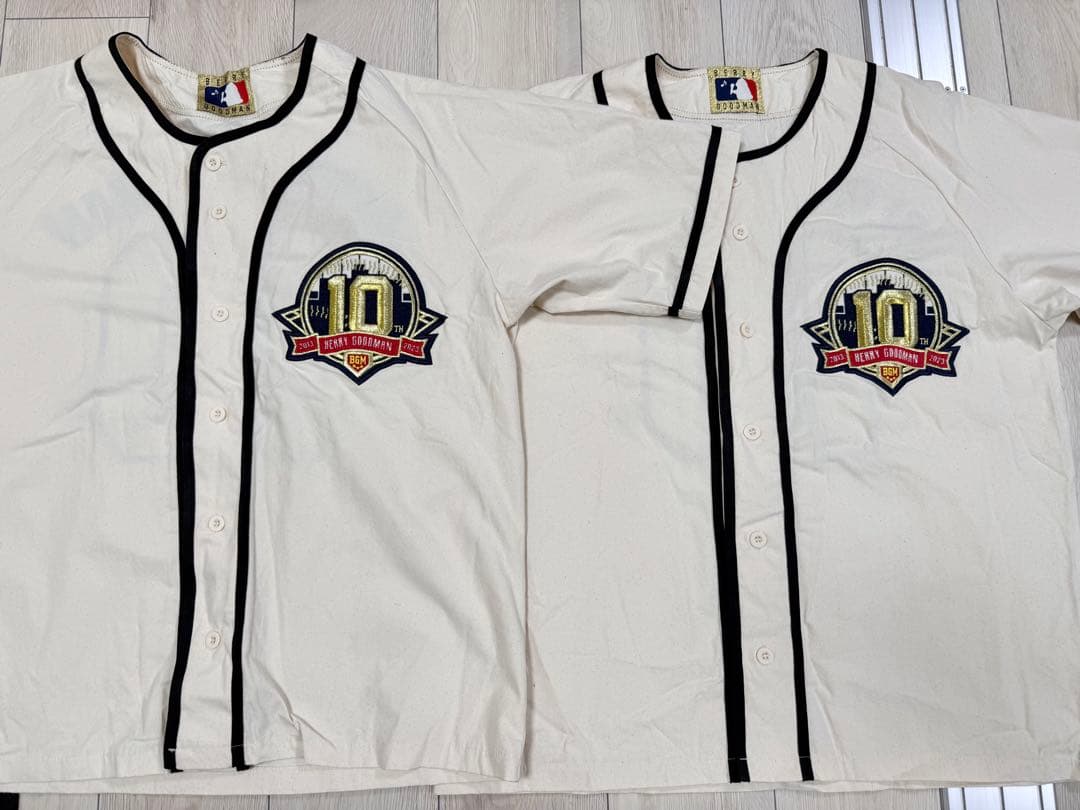 ベリーグッドマン10周年記念 ユニフォーム 2枚セット