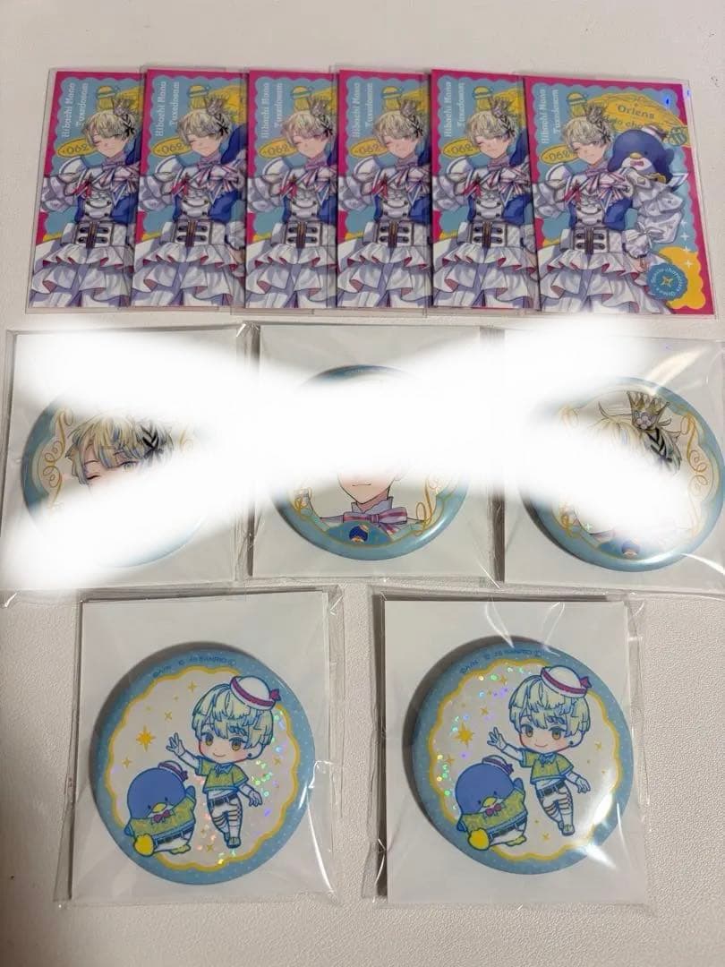 オリエンス サンリオ キラキラ缶バッジ カード 緋八マナ まとめ売り