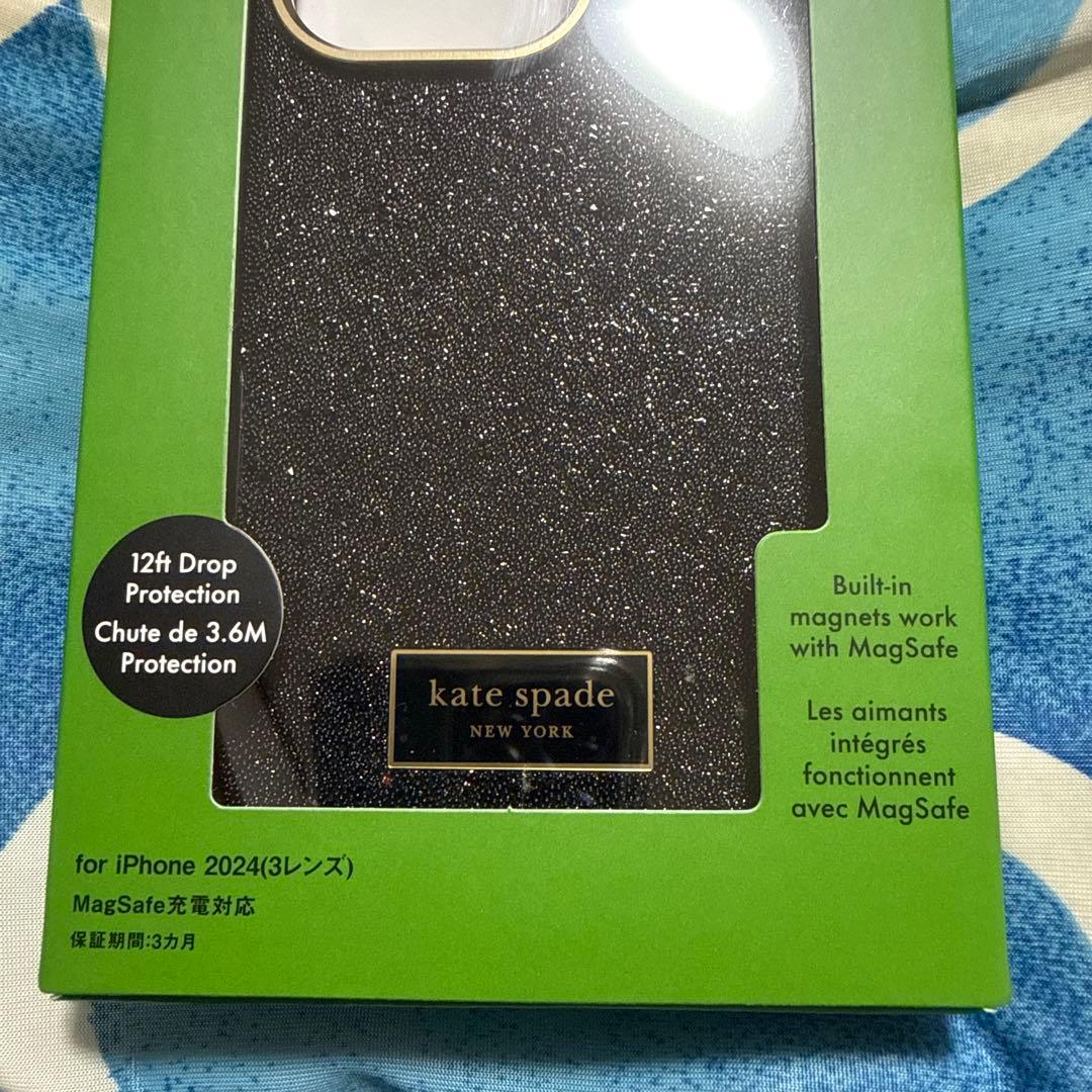 ケイトスペード Crystal Pave iPhone16Proケース