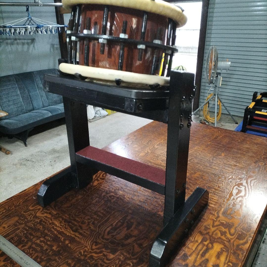 締太鼓　太鼓台　中古品③