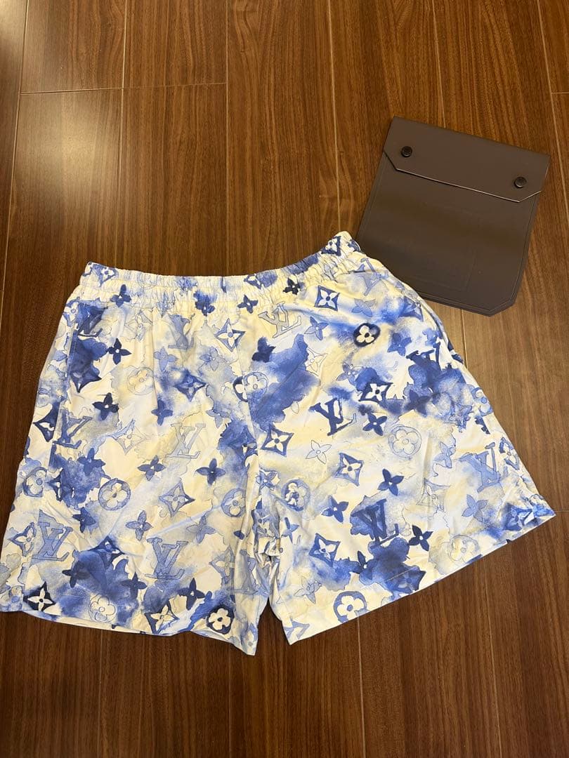 LOUIS VUITTONルイヴィトン　メンズ水着　スイムウェア L