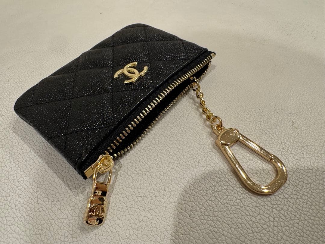 CHANEL ケース　カードケース　キーリング　付き　ノベルティ