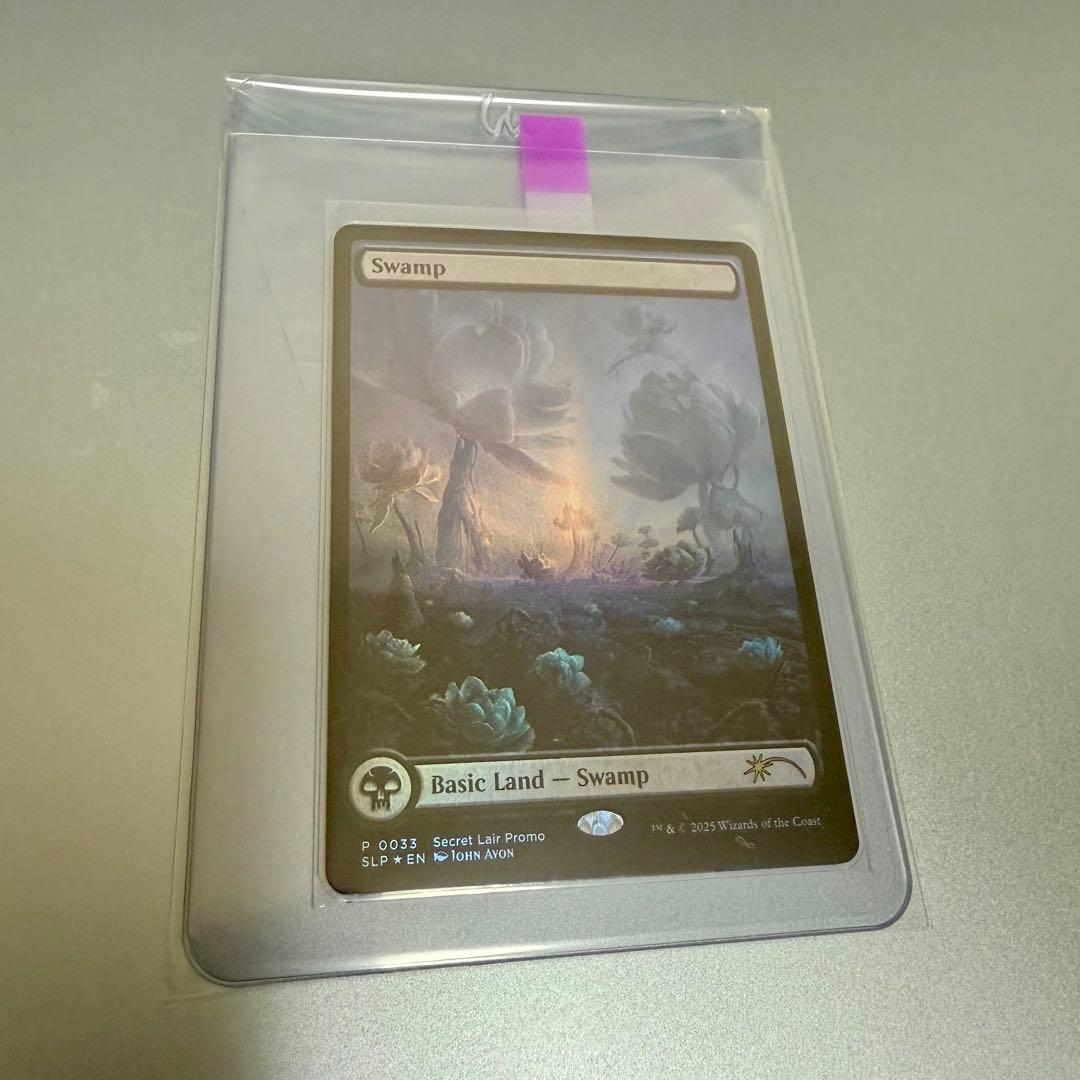 MTG SLP 0033 沼 / Swamp Foil Magic Con C
