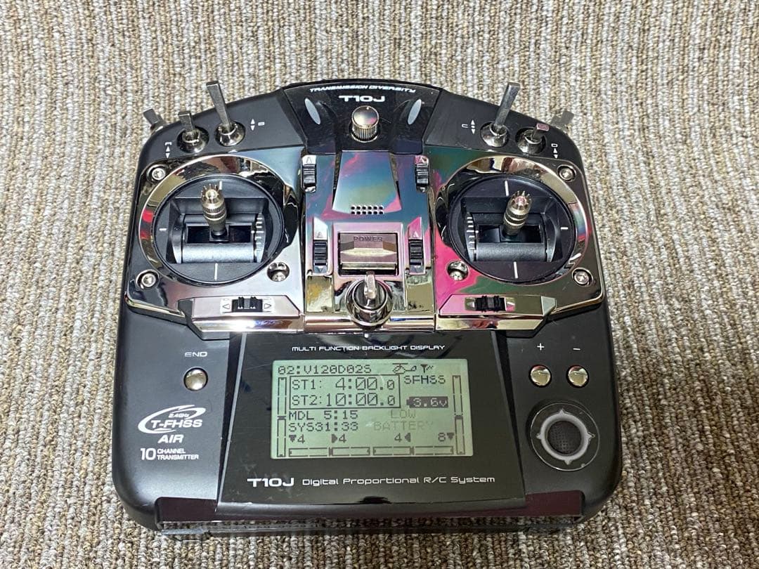 Futaba T10J 10チャンネル R/C 送信機