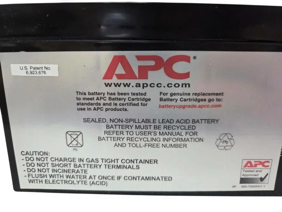 【動作未確認】APC 無停電装置交換用バッテリー RBC48L 1220-014
