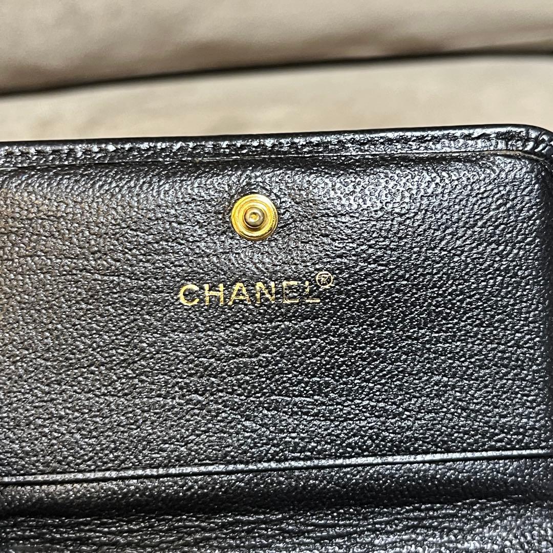 CHANEL★ダブルホック財布