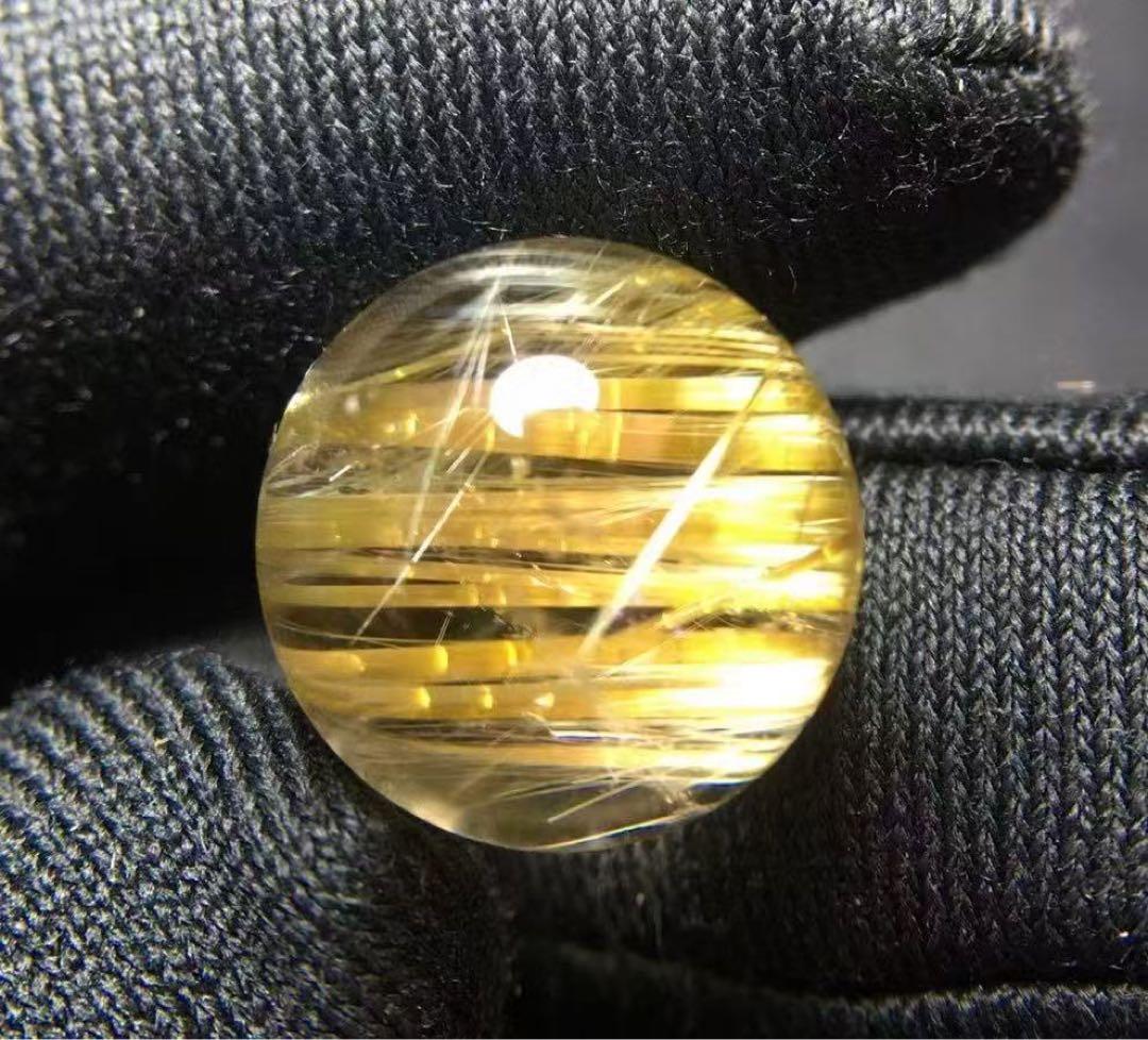 ⭐︎【天然】タイチンクオーツ 丸玉 14mm