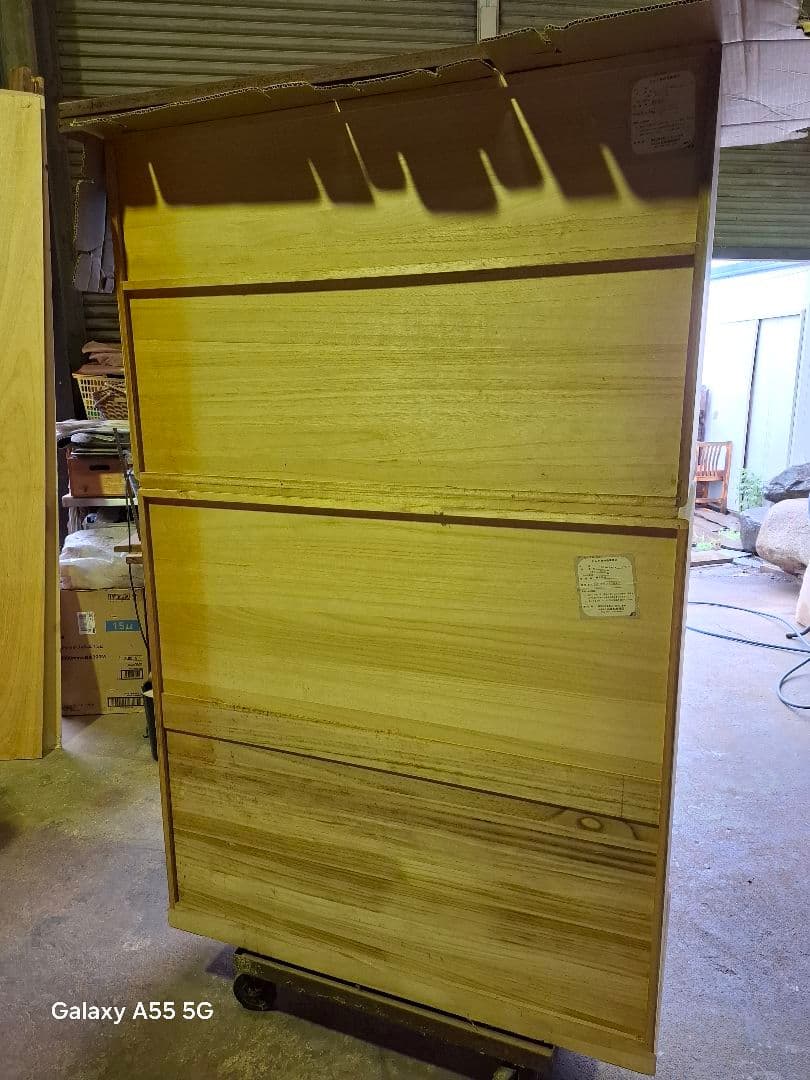 桐着物箪笥　レトロ家具　桐箪笥
