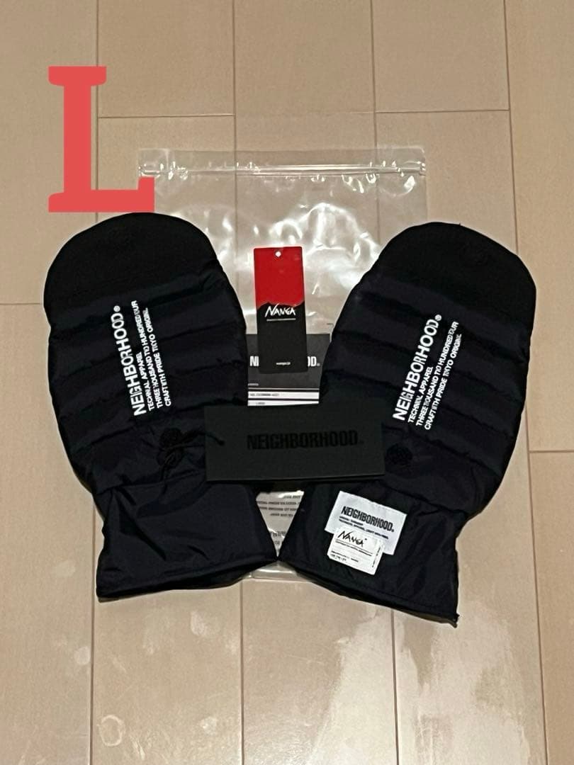 小物 NEIGHBORHOOD NH X NANGA . DOWN GLOVES L