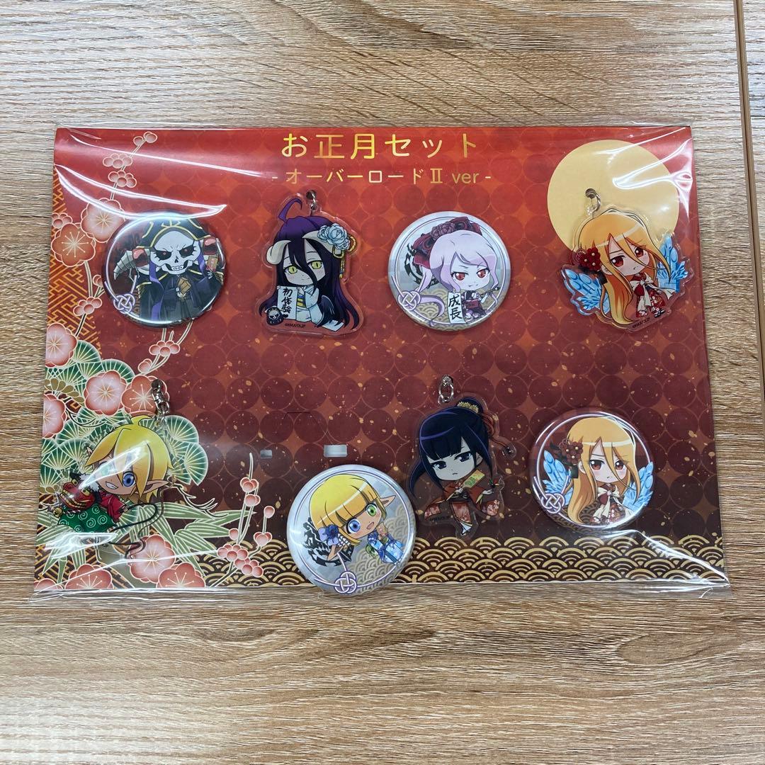 コミケ 限定 オーバーロード スペシャルBOX 絵コンテ アクリル バッジ レア