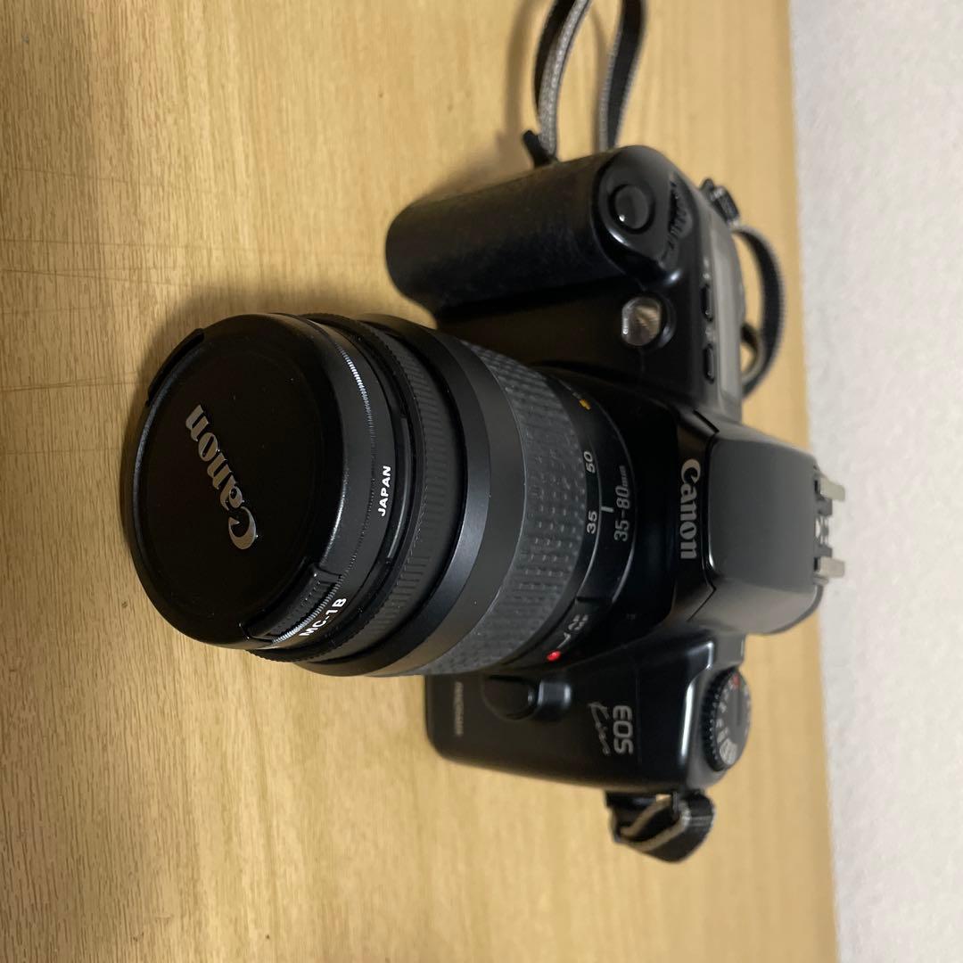 Canon EOS フィルム一眼レフカメラ + 80-200mmレンズ