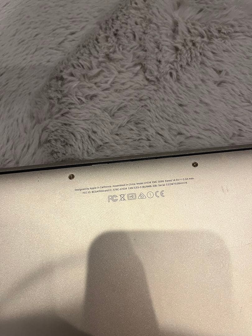 MacBook 12インチ intel corei5 8GB 258KBゴールド