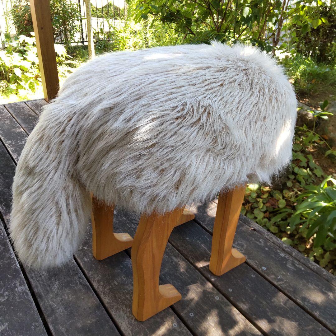 匠工芸　アニマルスツール　しっぽ
