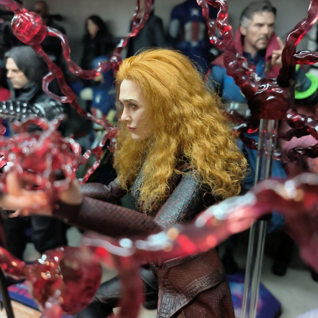 【ホットトイズ】スカーレット・ウィッチ ボーナスアクセサリー付き カスタム品