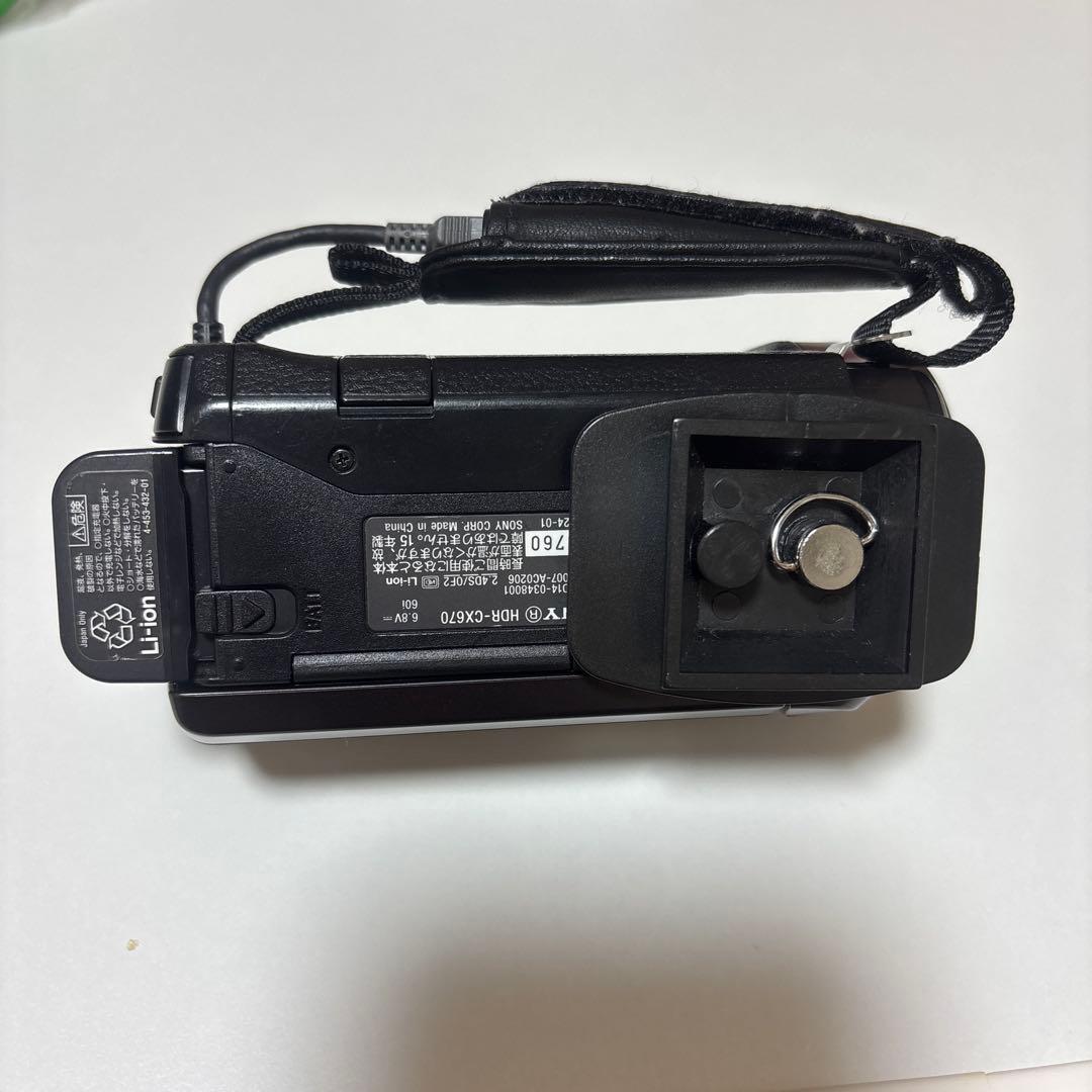 SONY HDR-CX670 ビデオカメラ本体