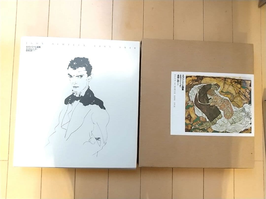 【美品・希少】エゴン・シーレ1890-1918 画集　エルヴィン・ミッチ著　箱付