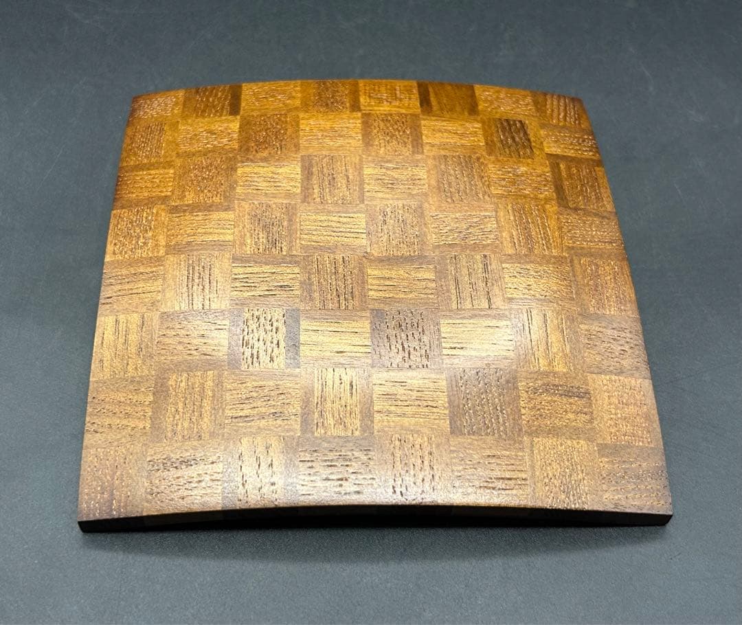 箱根寄木細工　角皿　5枚　未使用品