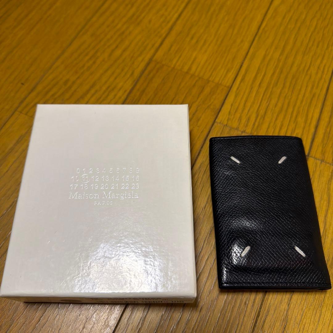 Maison Margiela 黒 レザー キーケース